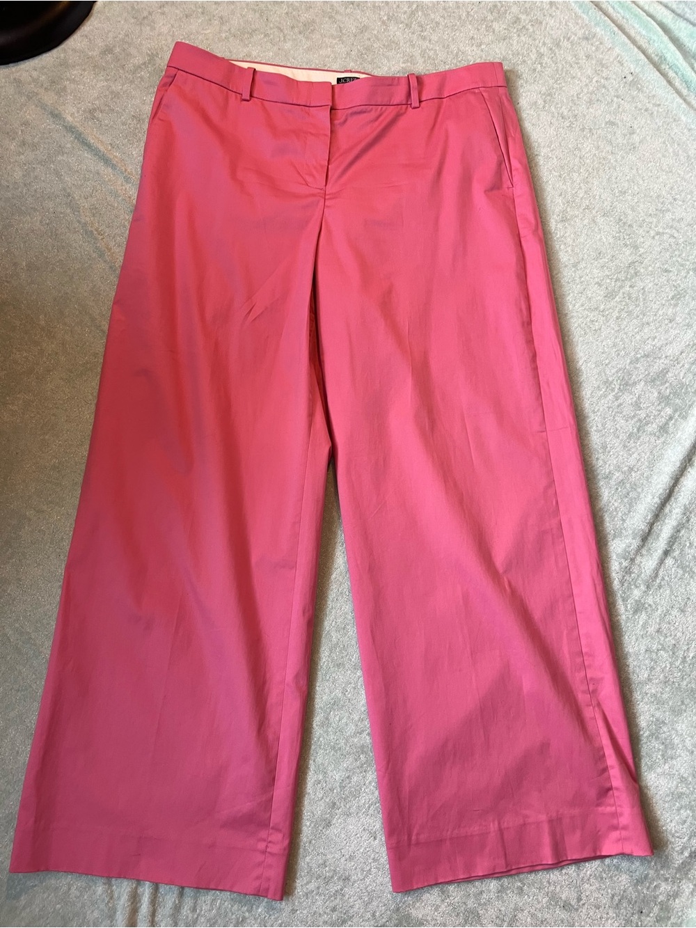 J. Crew Re-Imagines Pink 3-Piece Suit: Blazer Vest & Trousers Pants Cotton 16 XL - Picture 2 of 15